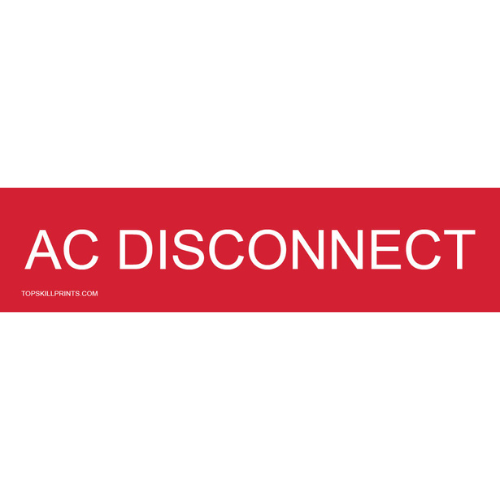 AC DISCONNECT