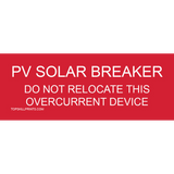 PV SOLAR BREAKER